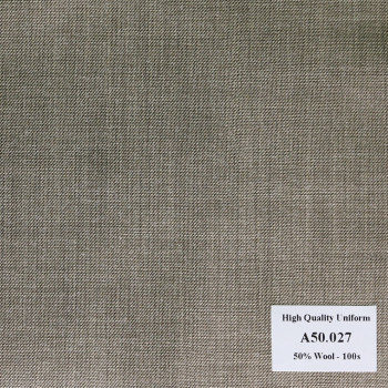 Vải May Đồng Phục Áo Vest Công Sở Màu Đen Trắng A50.027